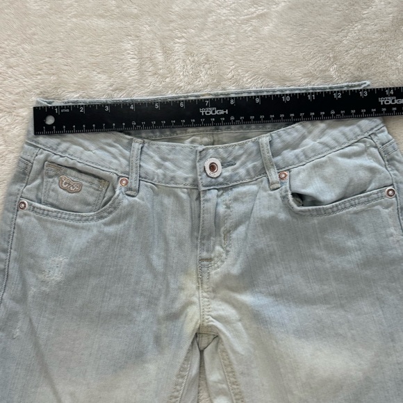 C7P A Chip And Pepper Production Laguna Beach Flare Jeans Size 3 - Picture 9 of 12